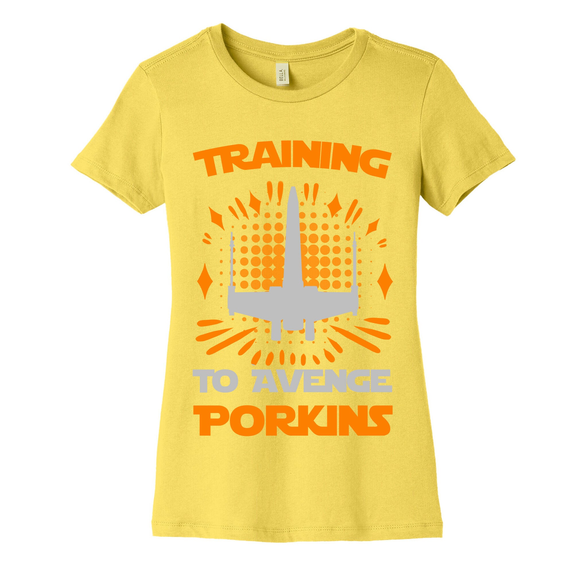 Training to Avenge Porkins Women's Cotton Tee